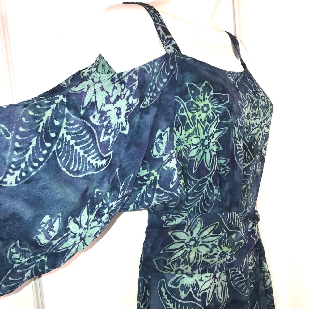 Soft Surroundings Cold Shoulder Dress, Size S